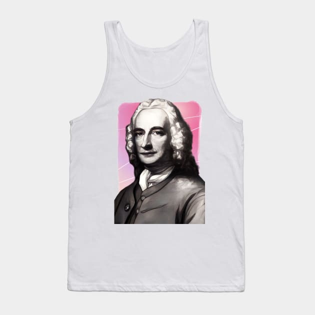 English Novelist Henry Fielding illustration Tank Top by Litstoy 